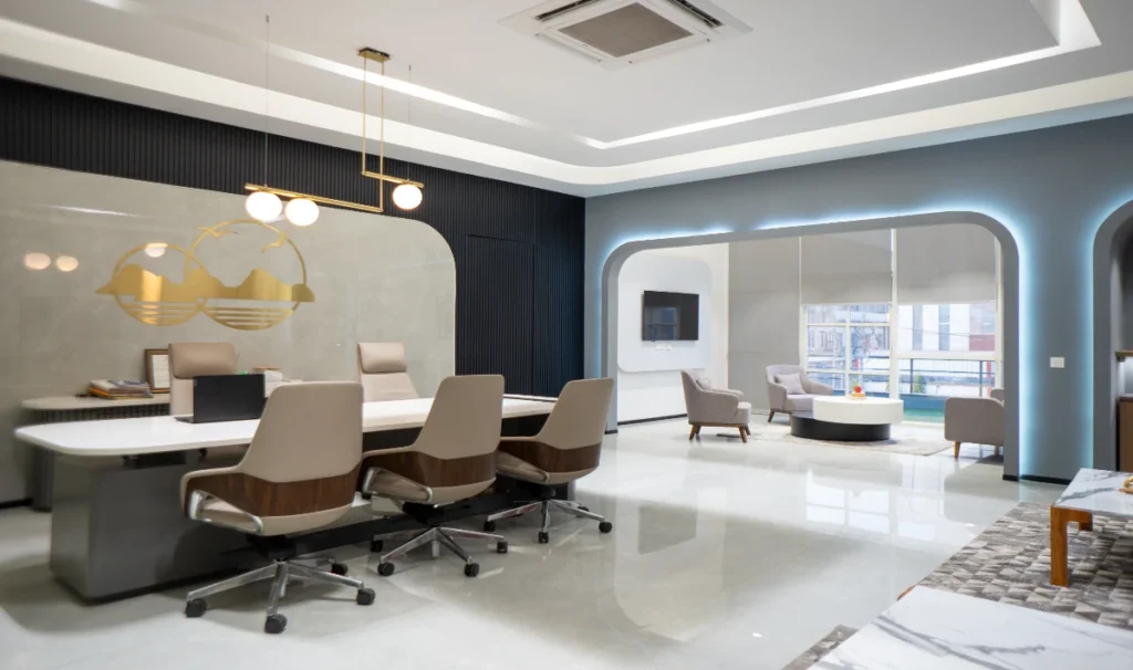 Modern commercial interior design for office spaces