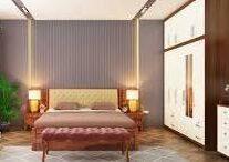 Modern luxury bedroom interior design